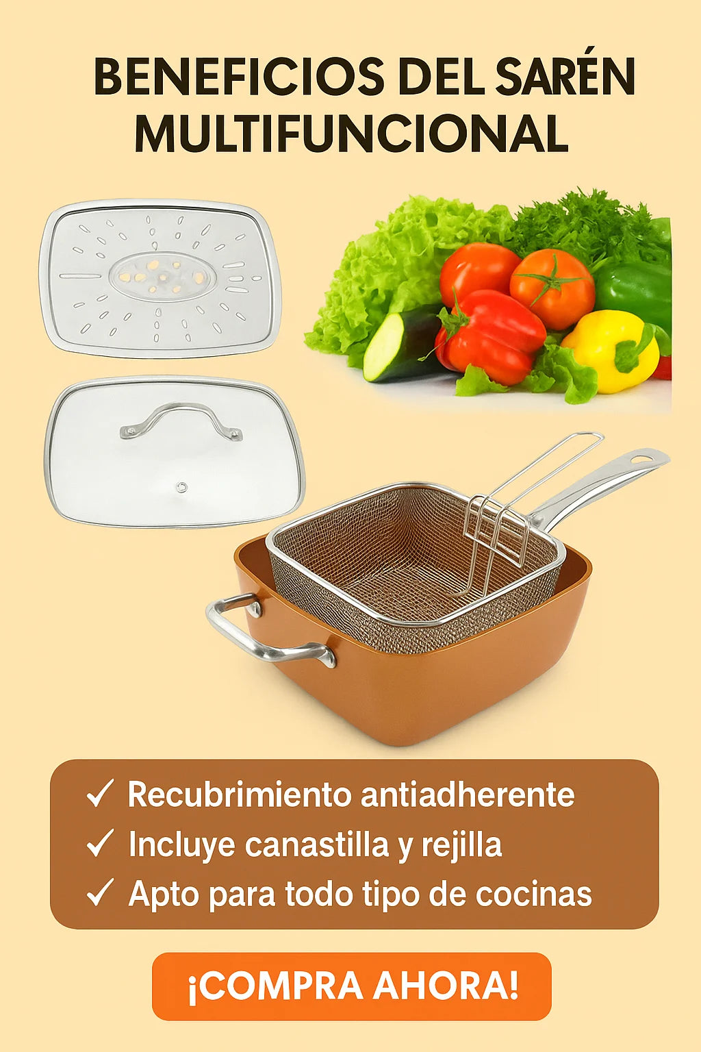 SARTEN MULTIFUNCIONAL