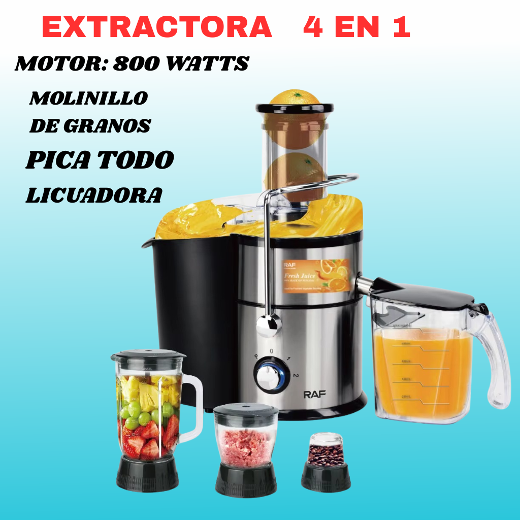 EXTRACTORA 4 EN 1 RAF