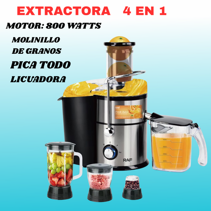 EXTRACTORA 4 EN 1 RAF