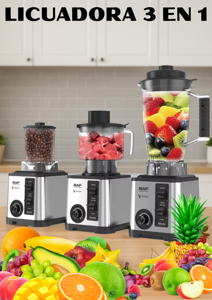 LICUADORA 3 EN 1 MARCA RAF