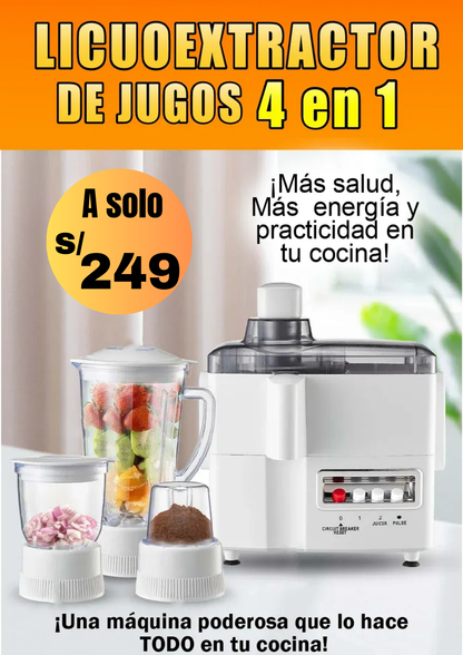 LICUO EXTRACTOR 4 EN 1
