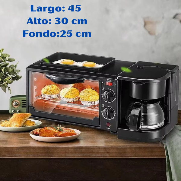 HORNO MULTIFUNCIONAL  SARTEN - HORNO - CAFETERA