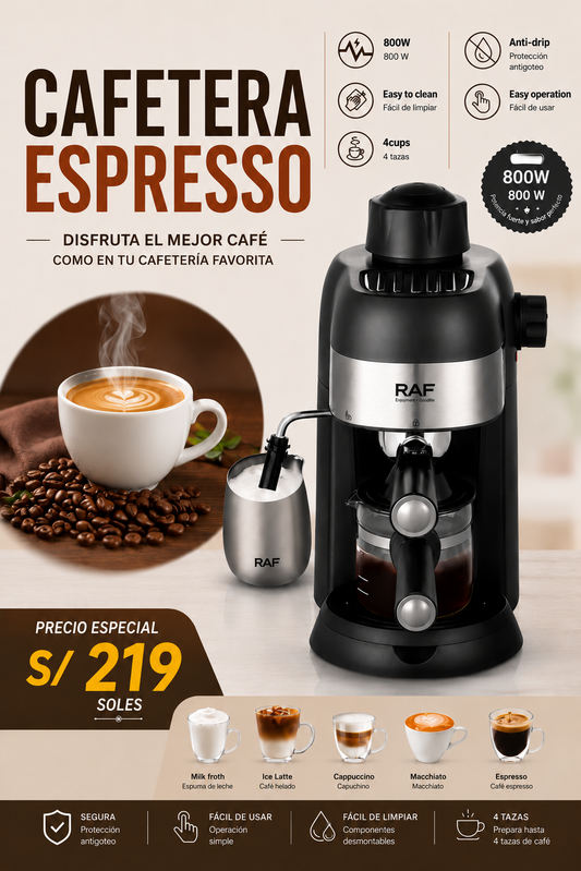 CAFETERA CAPUCHINERA