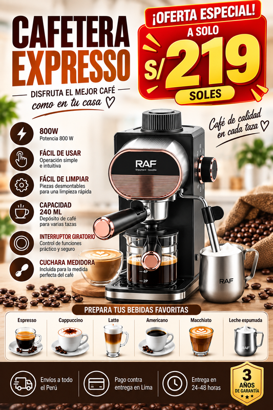 CAFETERA CAPUCHINERA