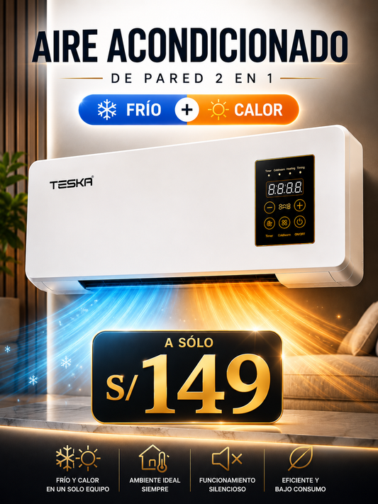 CALEFACTOR Y AIRE ACONDICIONADO