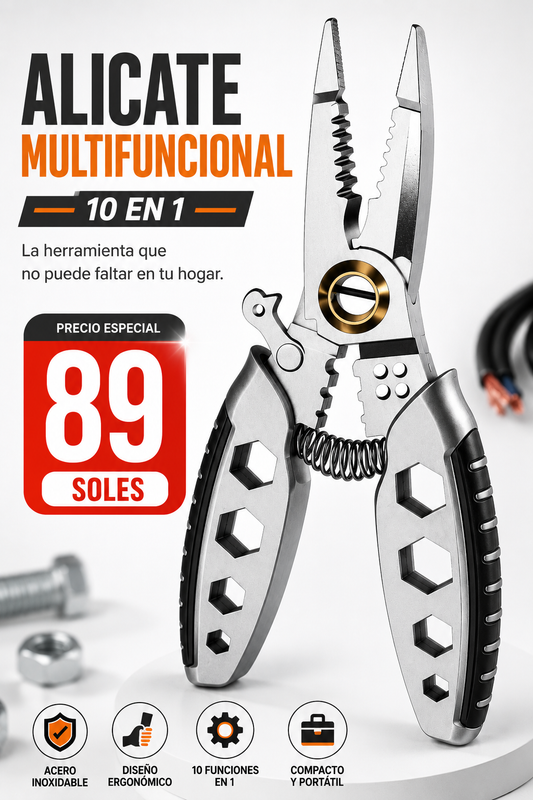 ALICATE MULTIFUNCIONAL 10 EN 1