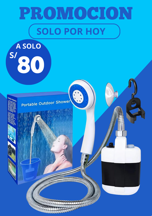 DUCHA PORTATIL RECARGABLE