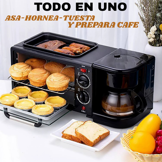 HORNO MULTIFUNCIONAL  SARTEN - HORNO - CAFETERA