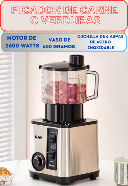 LICUADORA 3 EN 1 MARCA RAF