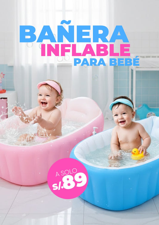 BAÑERA INFLABLE PARA BEBE