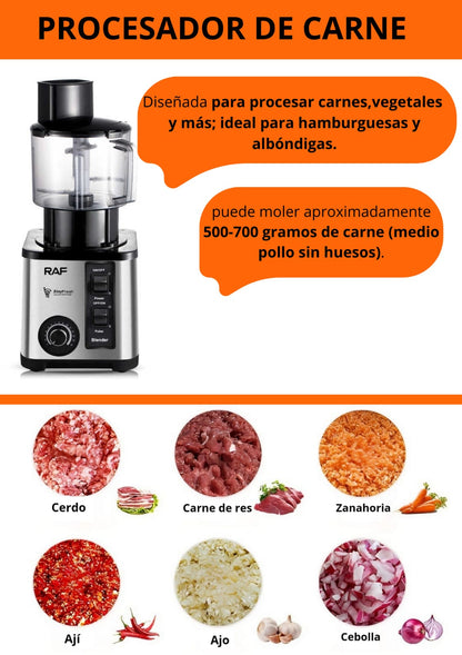 LICUADORA 3 EN 1 MARCA RAF