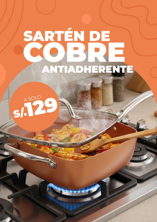 SARTEN MULTIUSO ANTIADHERENTE
