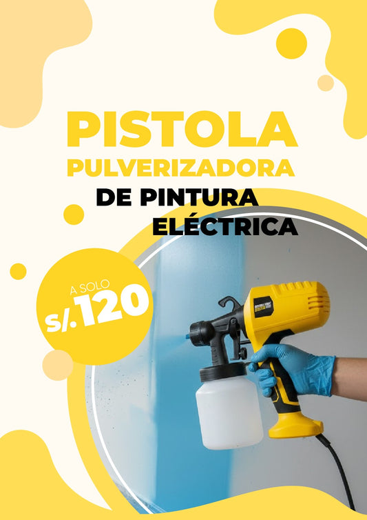 PISTOLA PULVERIZADORA  DE PINTURA