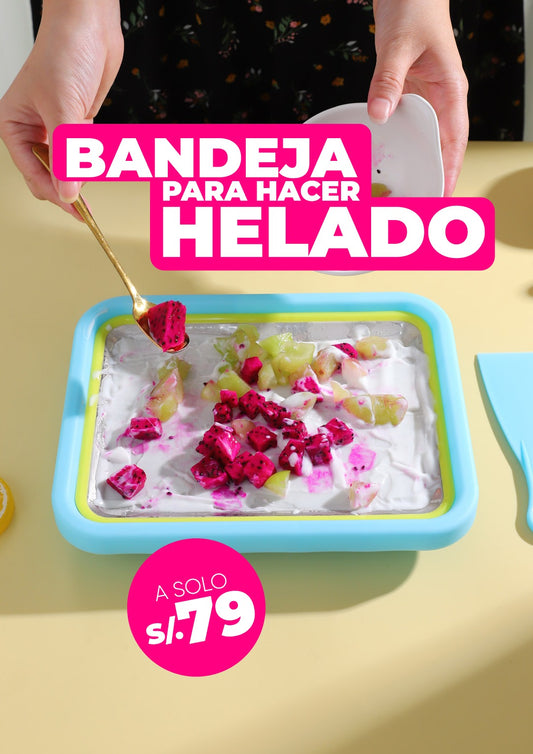 BANDEJA PARA HACER HELADOS