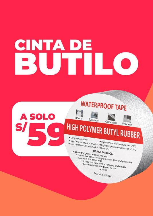 CINTA DE BUTILO