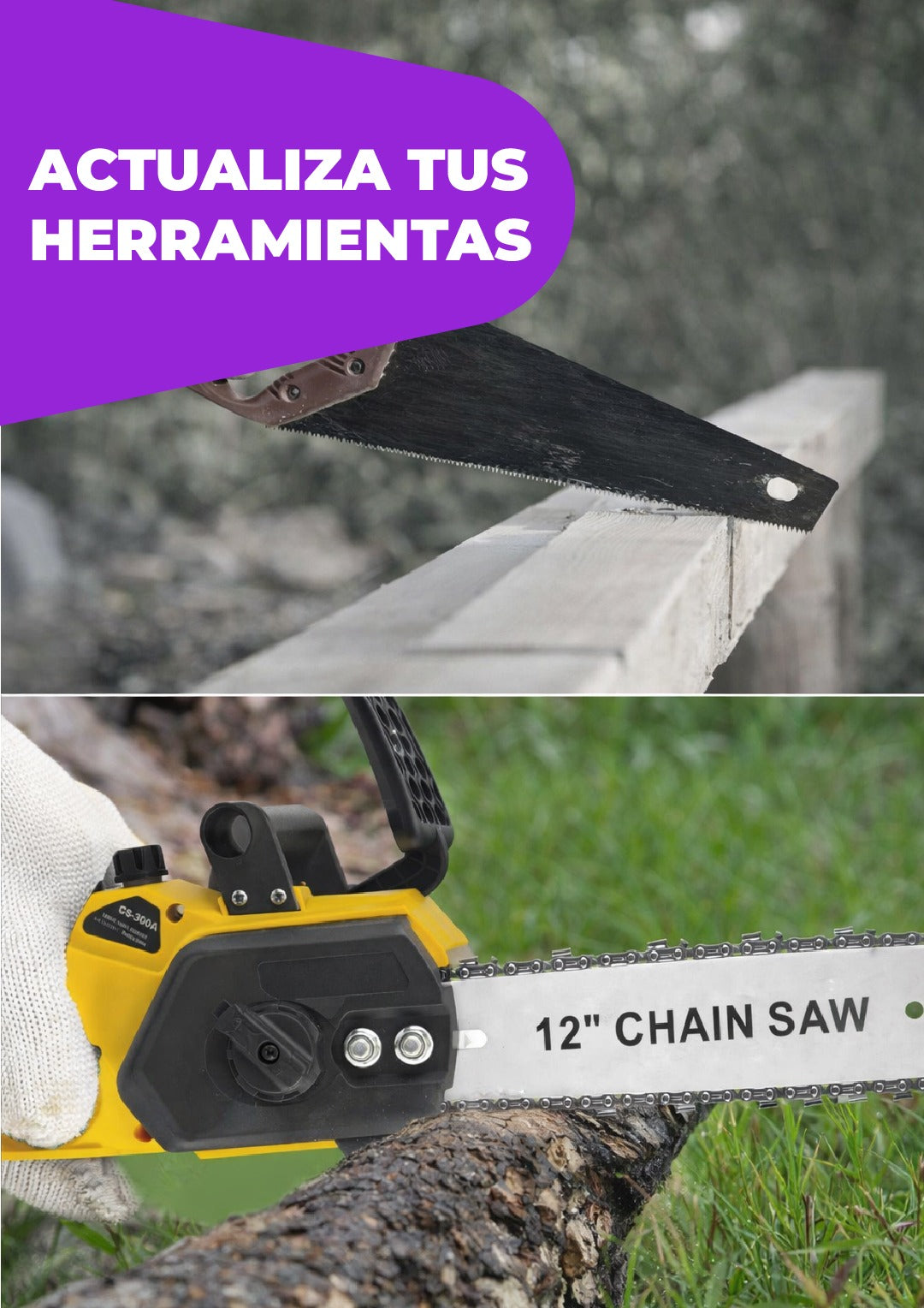 MOTOSIERRA DE 12"