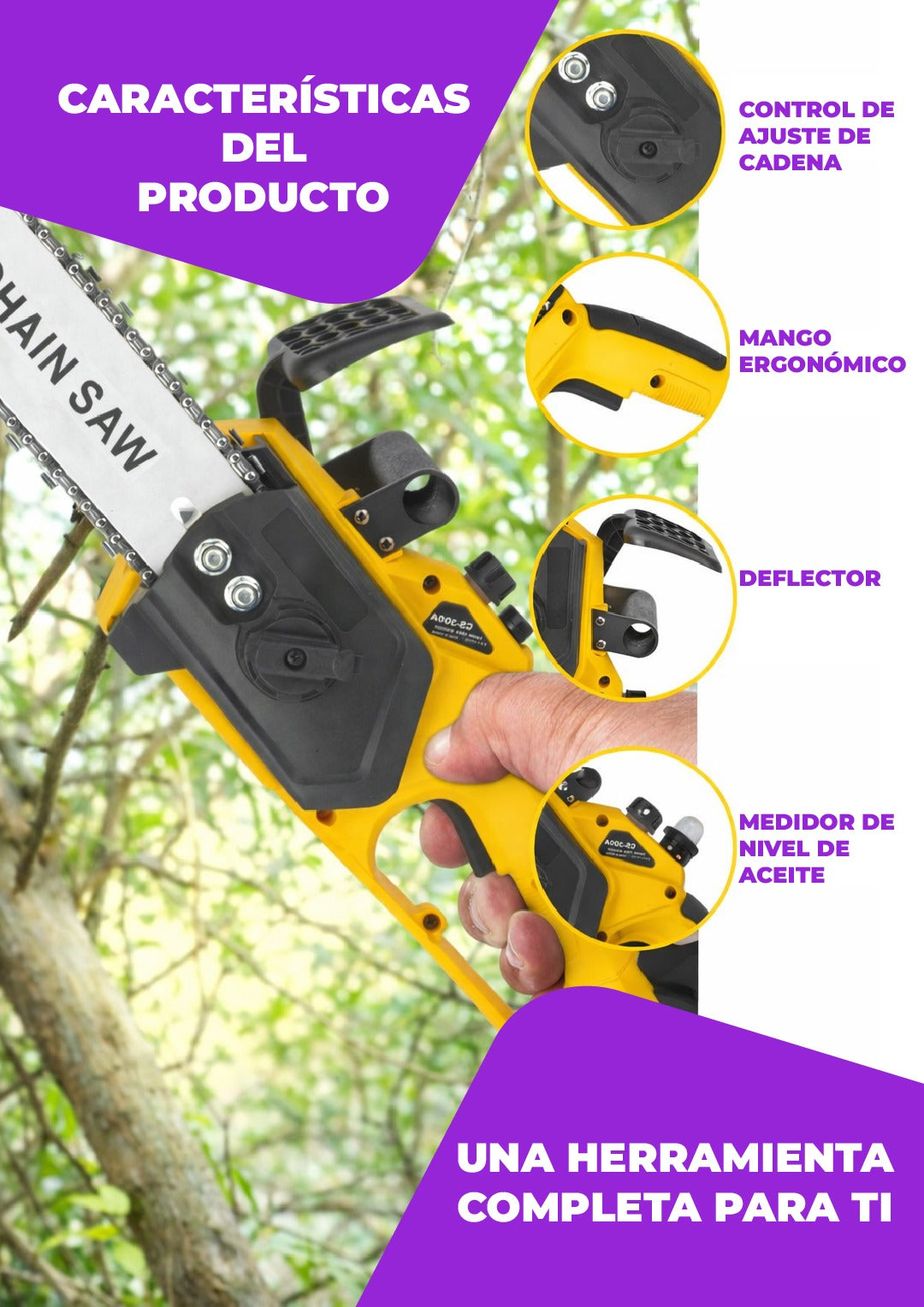 MOTOSIERRA DE 12"