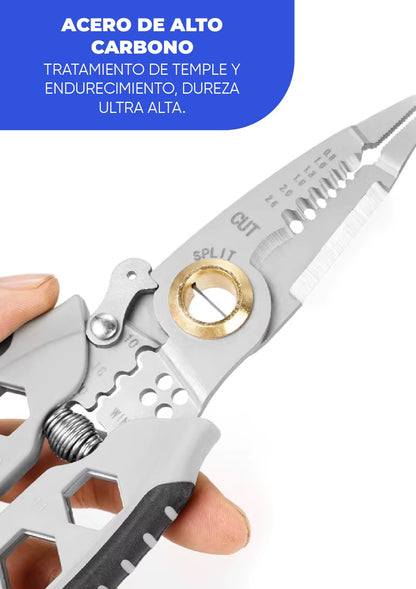 ALICATE PELACABLES MULTIFUNCIÓN 9 EN 1