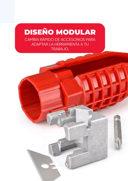 LLAVE GASFITERA MULTIFUNCIONAL 18 EN 1