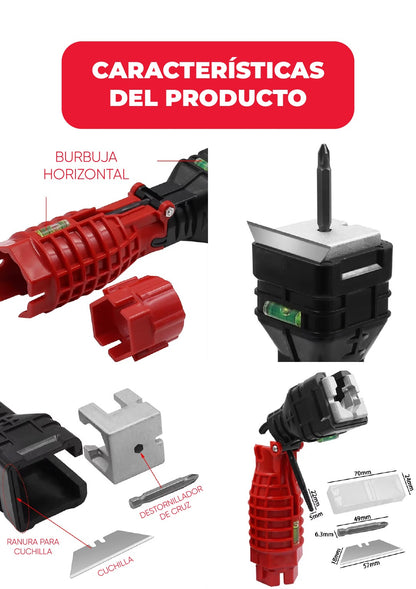 LLAVE GASFITERA MULTIFUNCIONAL 18 EN 1