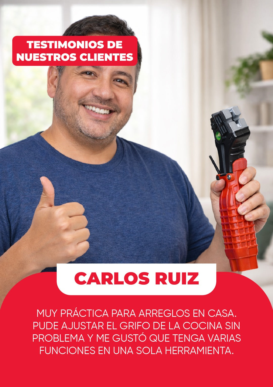 LLAVE GASFITERA MULTIFUNCIONAL 18 EN 1