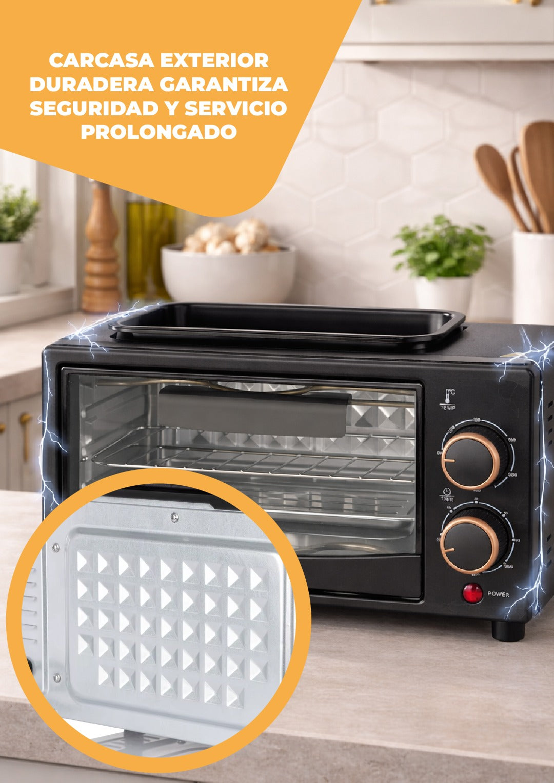 HORNO ELÉCTRICO MULTIFUNCIÓN