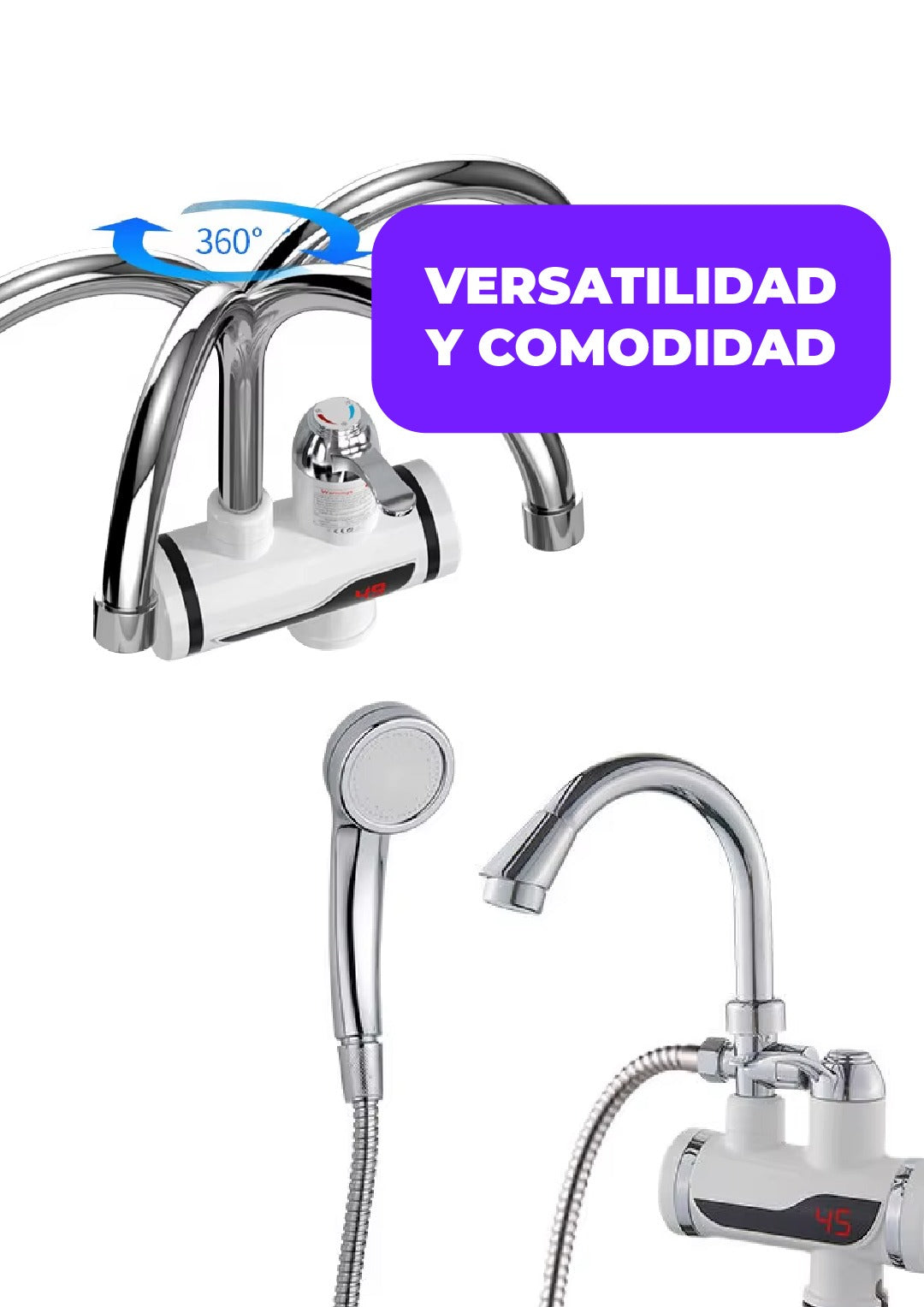 GRIFO CALENTADOR DE AGUA