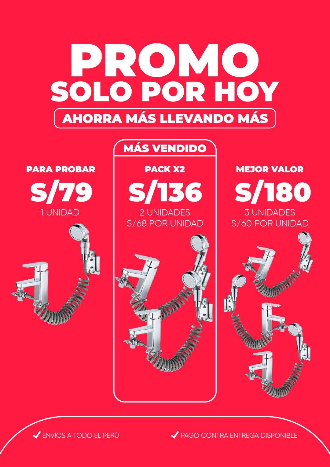 GRIFO TIPO DUCHA