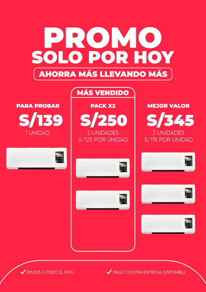AIRE ACONDICIONADO Y CALEFACTOR 2 EN 1