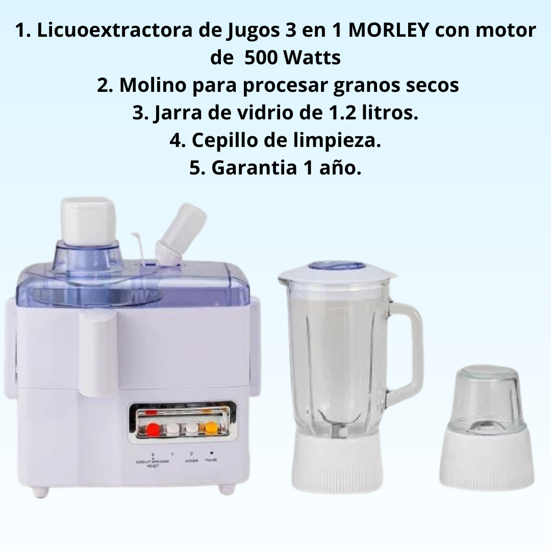 LICUO EXTRACTOR 3 EN 1