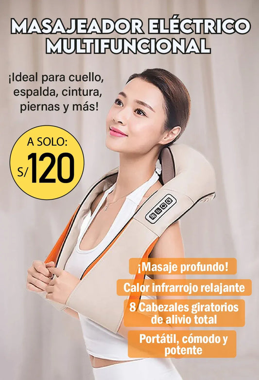 MASAJEADOR ELECTRICO MULTIFUNCIONAL
